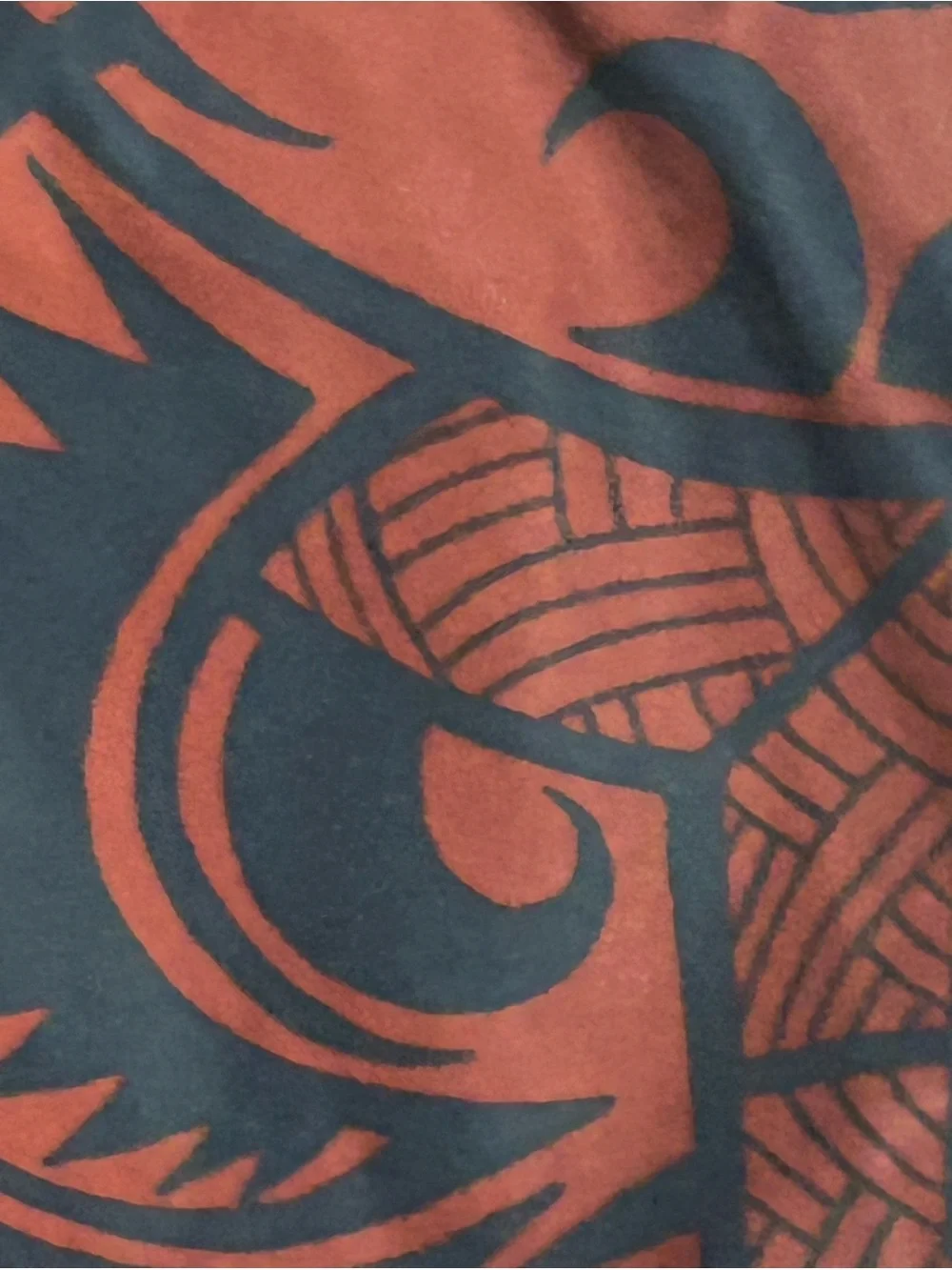 Vtg Y2K Affliction Sunny Tribe MMA Board Shorts Red Black Graphic Mens Size 33
